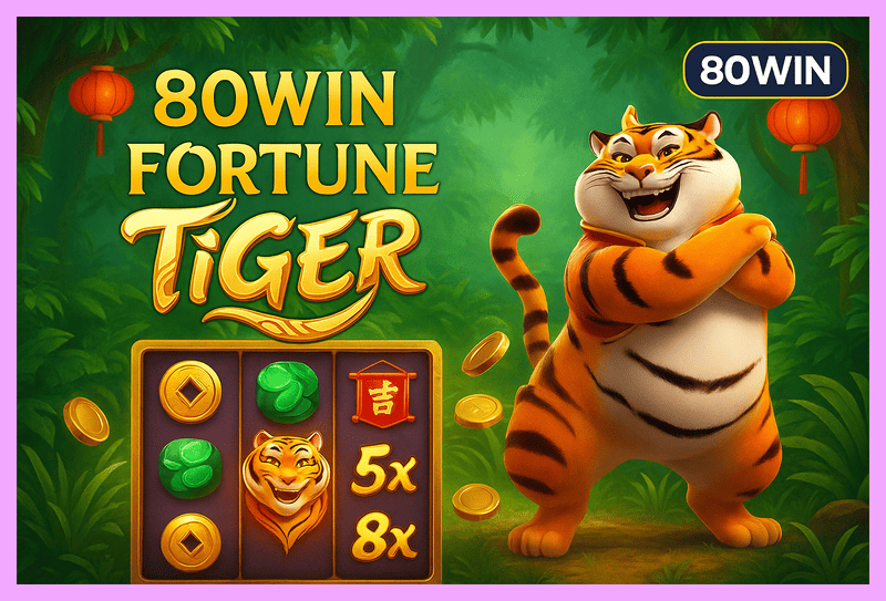 Fortune Tiger é um jogo imperdível no 80WIN Casino