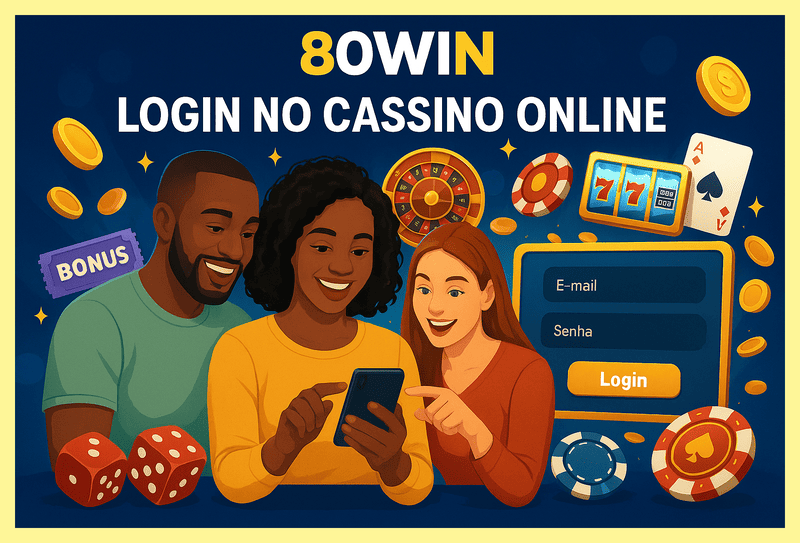 Criar uma nova Conta no plataforma 80WIN